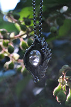 Load image into Gallery viewer, Manifestation Quartz Jewelry, Dancing Leaf Design, Vancouver Canada