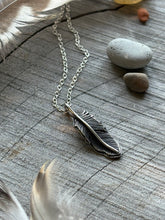 Load image into Gallery viewer, Feather Necklace -Owl-