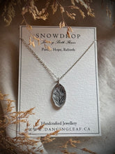 Load image into Gallery viewer, January Birth Flower -Snowdrop-