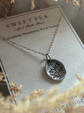 Load image into Gallery viewer, April Birth Flower -Sweet Pea-