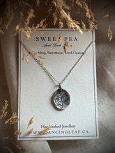 Load image into Gallery viewer, April Birth Flower -Sweet Pea-