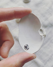 Load image into Gallery viewer, Shepherd's Purse Two Hearts Stud Earrings -protection & cultivation-