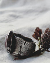 Load image into Gallery viewer, Deep Cove Ring -Faceted Magenta Shades Sapphire-