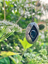 Load image into Gallery viewer, London Blue Topaz Shadow Box Necklace, Canada