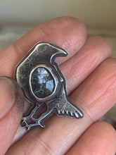 Load image into Gallery viewer, West Coast Nature -Raven Necklace- Moss Aquamarine