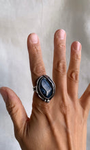Load image into Gallery viewer, gemstone with a feather ring