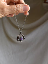 Load image into Gallery viewer, Charoite Necklace ✴︎Leaf✴︎