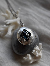 Load image into Gallery viewer, London blue topaz necklace