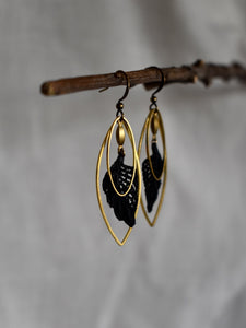 Eila // Lace Earrings ✴︎ Black ✴︎