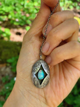 Load image into Gallery viewer, Shadow Box Necklace ✴︎Opal ✴︎c✴︎