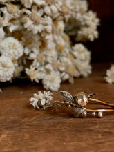 Load image into Gallery viewer, Enchanted Forest Dew Drops Rings ✴︎Hessonite Garnet✴︎