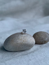 Load image into Gallery viewer, herkimer diamond solitaire earring