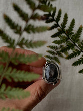 Load image into Gallery viewer, Deep Cove Ring - Faceted Grey Shade Sapphire -