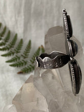 Load image into Gallery viewer, Cairn Ring -Turquoise, Botswana Agate & Rutilated Quartz-