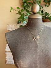 Load image into Gallery viewer, West Coast Nature -Mama Bear Necklace- Green Kyanite