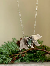 Load image into Gallery viewer, West Coast Nature -Mama Bear Necklace- Green Kyanite