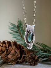 Load image into Gallery viewer, West Coast Nature -Owl Necklace- Green Kyanite