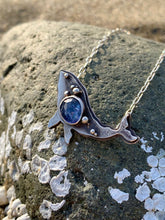 Load image into Gallery viewer, West Coast Nature -Whale- Tanzanite Necklace