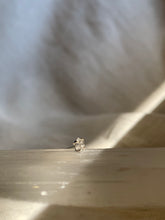 Load image into Gallery viewer, Herkimer Diamond Stud Earring -Sterling Silver- ✴︎Single✴︎