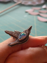 Load image into Gallery viewer, West Coast Nature -Hummingbird Necklace- Opal