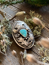 Load image into Gallery viewer, Forest Treasures -Mushrooms & Turquoise- L