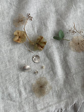 Load image into Gallery viewer, Silver Petal Earrings -Hydrangea Sepals- b -