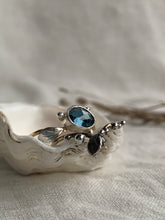 Load image into Gallery viewer, Enchanted Forest Dew Drops Rings ✴︎London Blue Topaz✴︎
