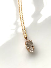 Load image into Gallery viewer, Herkimer Diamond Solitaire Pendant - E -