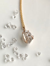 Load image into Gallery viewer, Herkimer Diamond Solitaire Pendant - B -