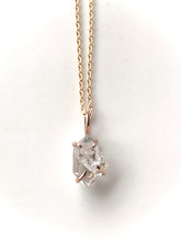 Load image into Gallery viewer, Herkimer Diamond Solitaire Pendant - B -