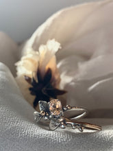 Load image into Gallery viewer, Enchanted Forest Dew Drops Rings ✴︎Hessonite Garnet✴︎