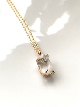 Load image into Gallery viewer, Herkimer Diamond Solitaire Pendant -  C -