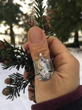 Load image into Gallery viewer, Forest bird ring