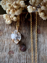 Load image into Gallery viewer, Herkimer Diamond Solitaire Pendant - D -