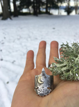 Load image into Gallery viewer, Sterling Silver Bird Ring