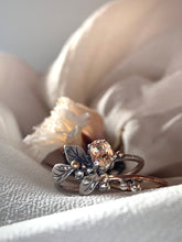 Load image into Gallery viewer, Enchanted Forest Dew Drops Rings ✴︎Hessonite Garnet✴︎