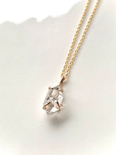 Load image into Gallery viewer, Herkimer Diamond Solitaire Pendant - B -