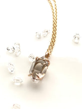 Load image into Gallery viewer, Herkimer Diamond Solitaire Pendant - G -