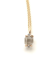Load image into Gallery viewer, Herkimer Diamond Solitaire Pendant - G -