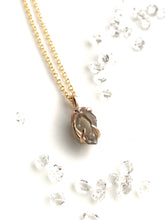Load image into Gallery viewer, Herkimer Diamond Solitaire Pendant - E -