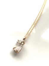 Load image into Gallery viewer, Herkimer Diamond Solitaire Pendant -  C -