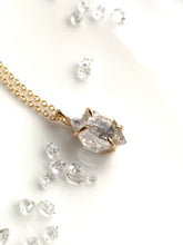 Load image into Gallery viewer, Herkimer Diamond Solitaire Pendant - D -