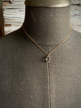 Load image into Gallery viewer, Herkimer Diamond Solitaire Pendant - G -