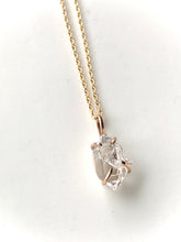 Load image into Gallery viewer, Herkimer Diamond Solitaire Pendant - B -