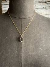 Load image into Gallery viewer, Herkimer Diamond Solitaire Pendant - H -