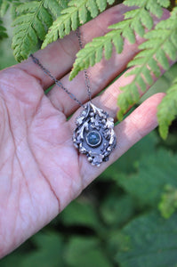 Moss Agate Tree Spirit Pendant