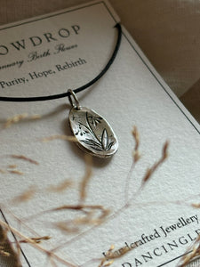 January Birth Flower -Snowdrop-