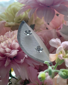 Yarrow Blossom Stud Earrings -healing, love & courage-