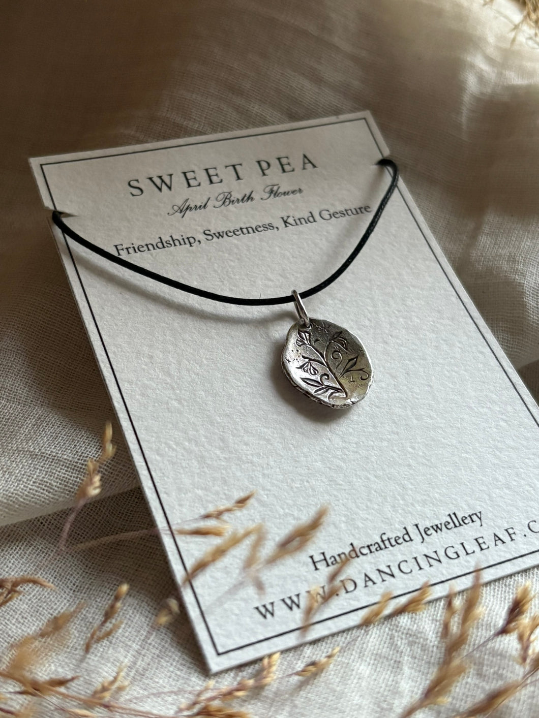 April Birth Flower -Sweet Pea-