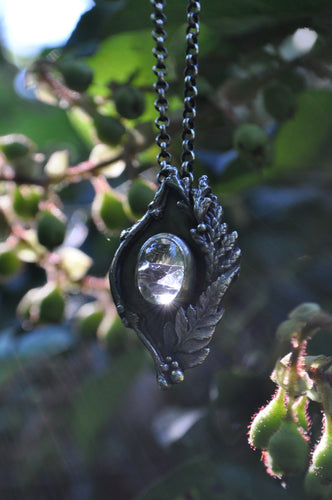 Manifestation Quartz Jewelry, Dancing Leaf Design, Vancouver Canada